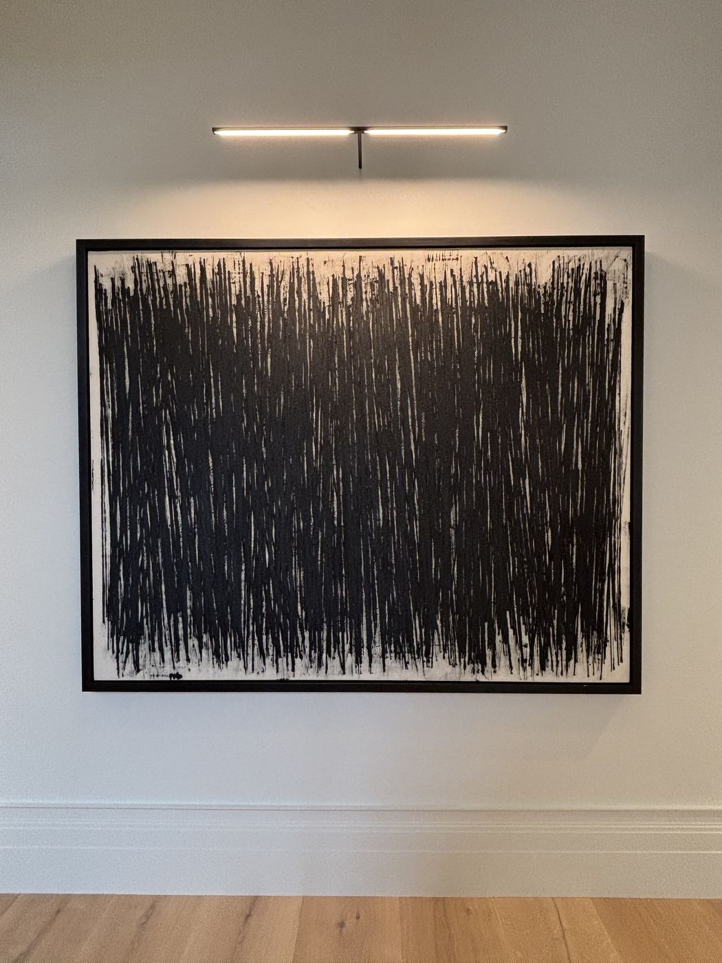 Linear feature light above art